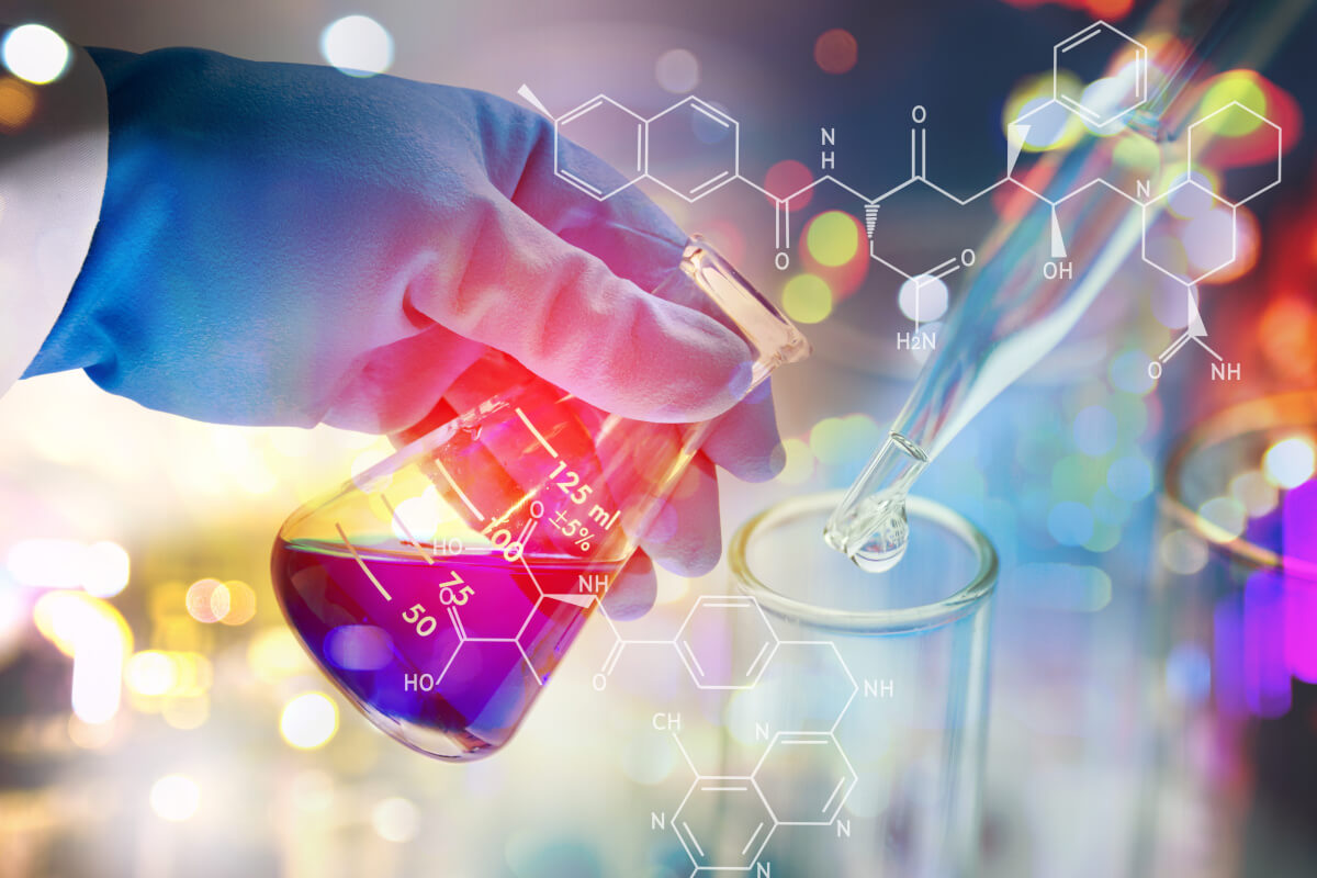 試験管とビーカー